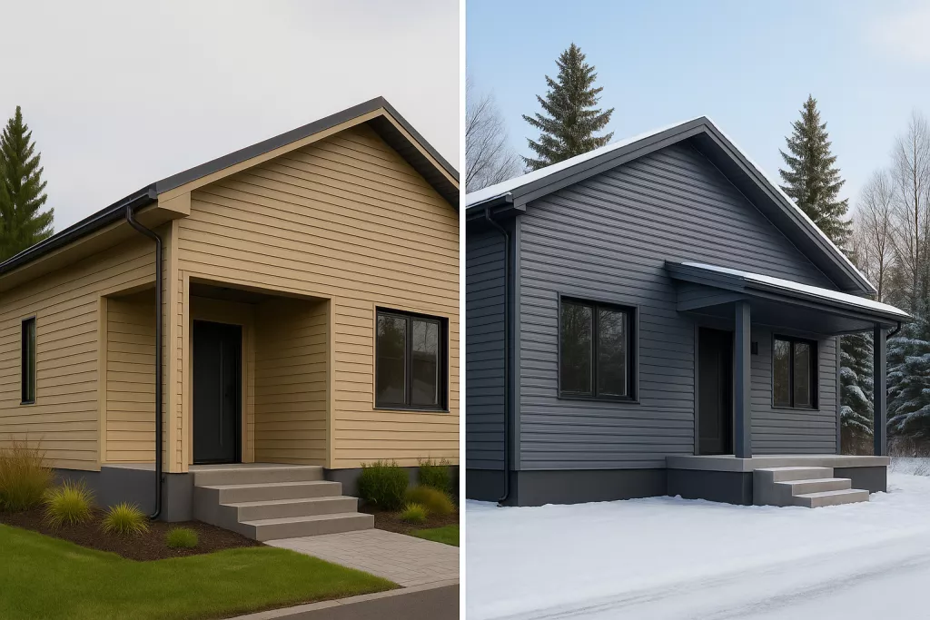 Разные виды сайдинга