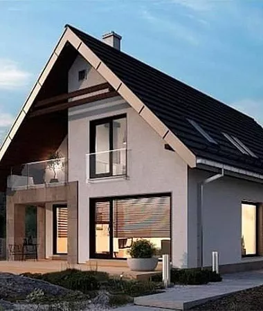 Шарлотта, дом из газоблока, 298 м2