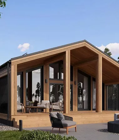 Рафинад, дом из газоблока, 157 м2