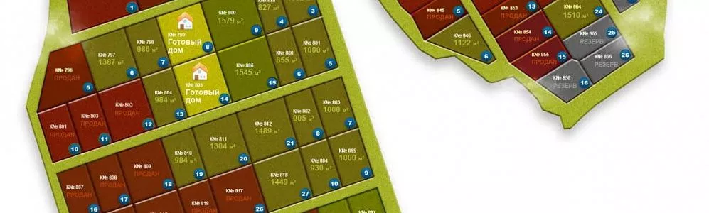 Карта участков