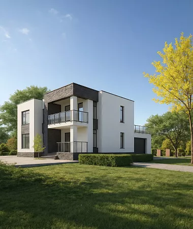 Прайм, дом из газоблока, 275 м2