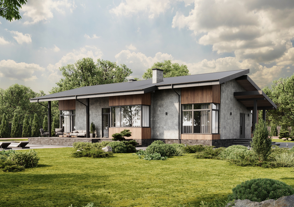 Проект дома площадью 150 м. кв.