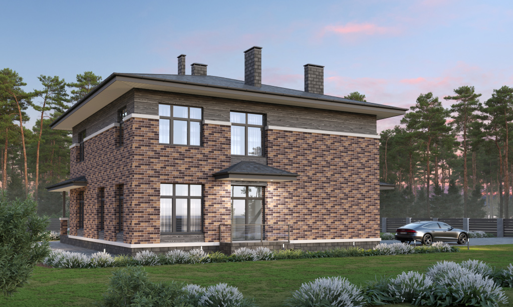 Проект двухэтажного дома