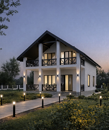 Романо, дом из газоблока, 152 м2