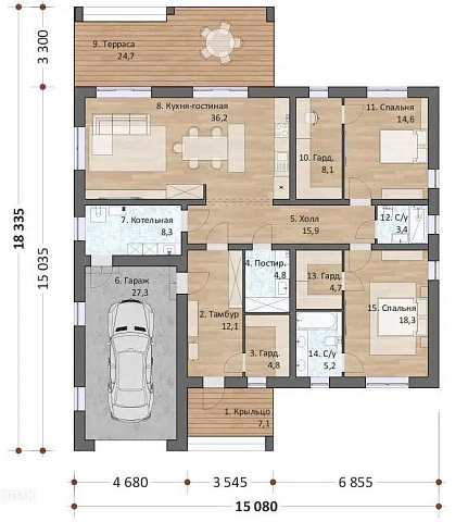 Планировки