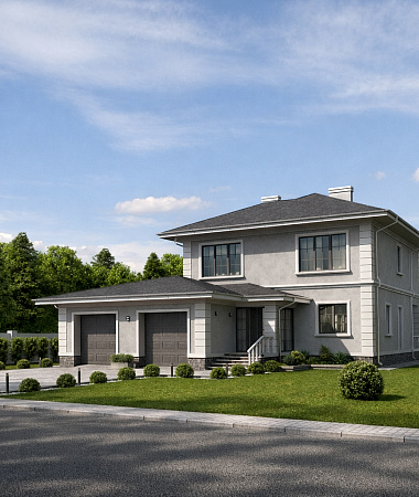 Брайтон, дом из газоблока, 231 м2