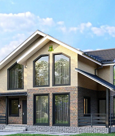 Ювелир, каркасный дом, 210 м2