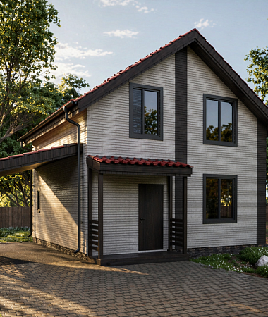 Ростов, каркасный дом, 85 м2