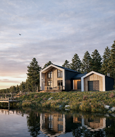 Бельторн, дом из газоблока, 157 м2