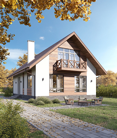 Клери, дом из газоблока, 183 м2