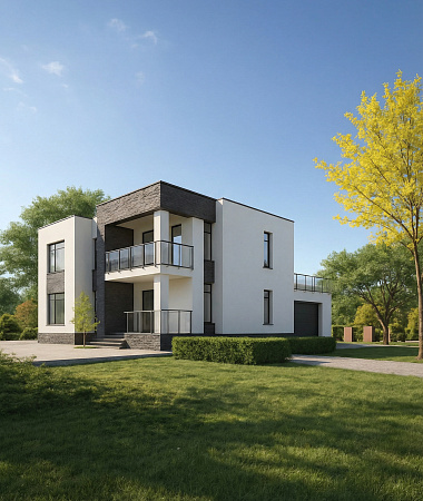 Прайм, дом из газоблока, 275 м2