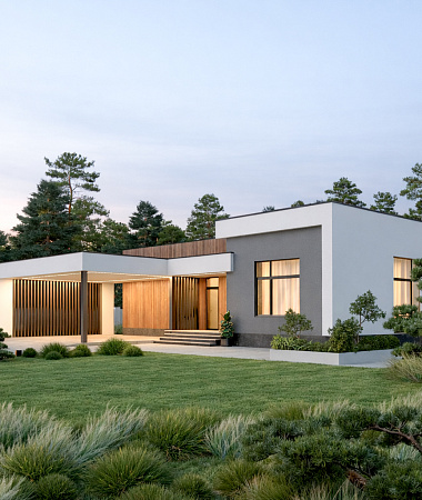 Импульс, дом из газоблока, 306 м2