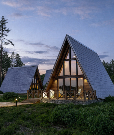 Лесной, дом быстровозводимый, 112 м2