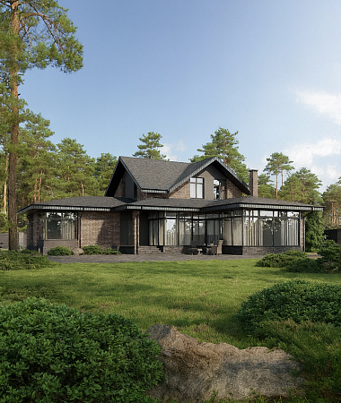 Джайв, баня из газоблока, 284 м2