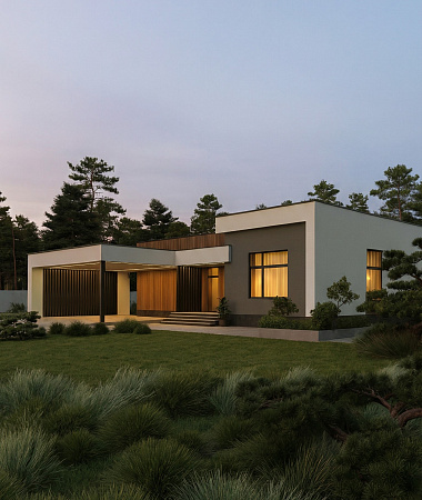 Импульс, дом из газоблока, 306 м2