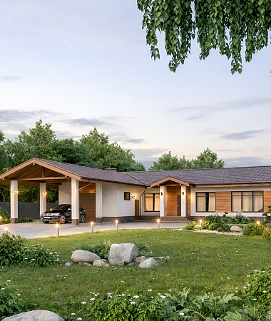 Бристоль, дом из газоблока, 219 м2